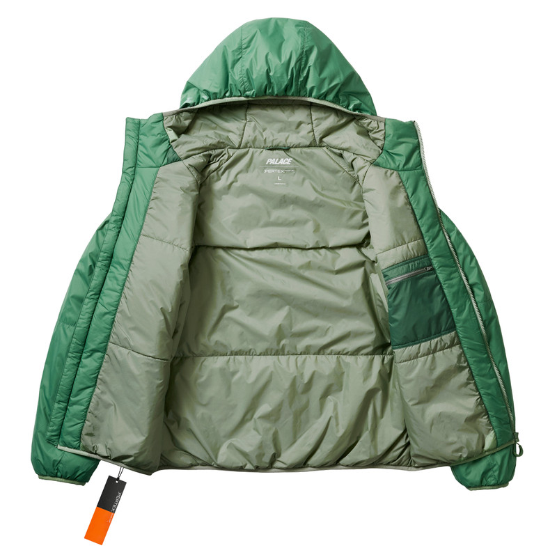 PALACE PERTEX QUANTUM PATCH JACKET GREEN / BLACK outlook