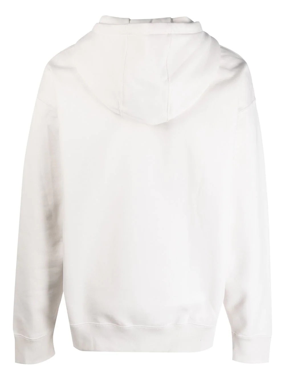 long-sleeve slouchy-drawstring hoodie - 2