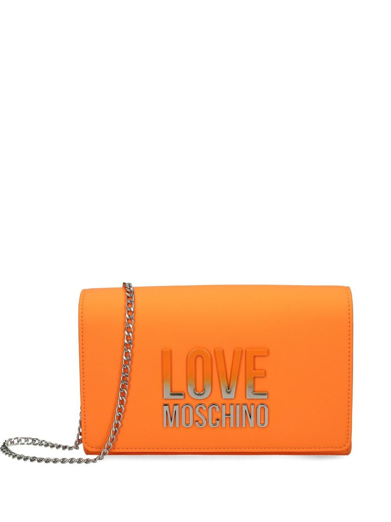 logo-embellished crossbody bag 1
