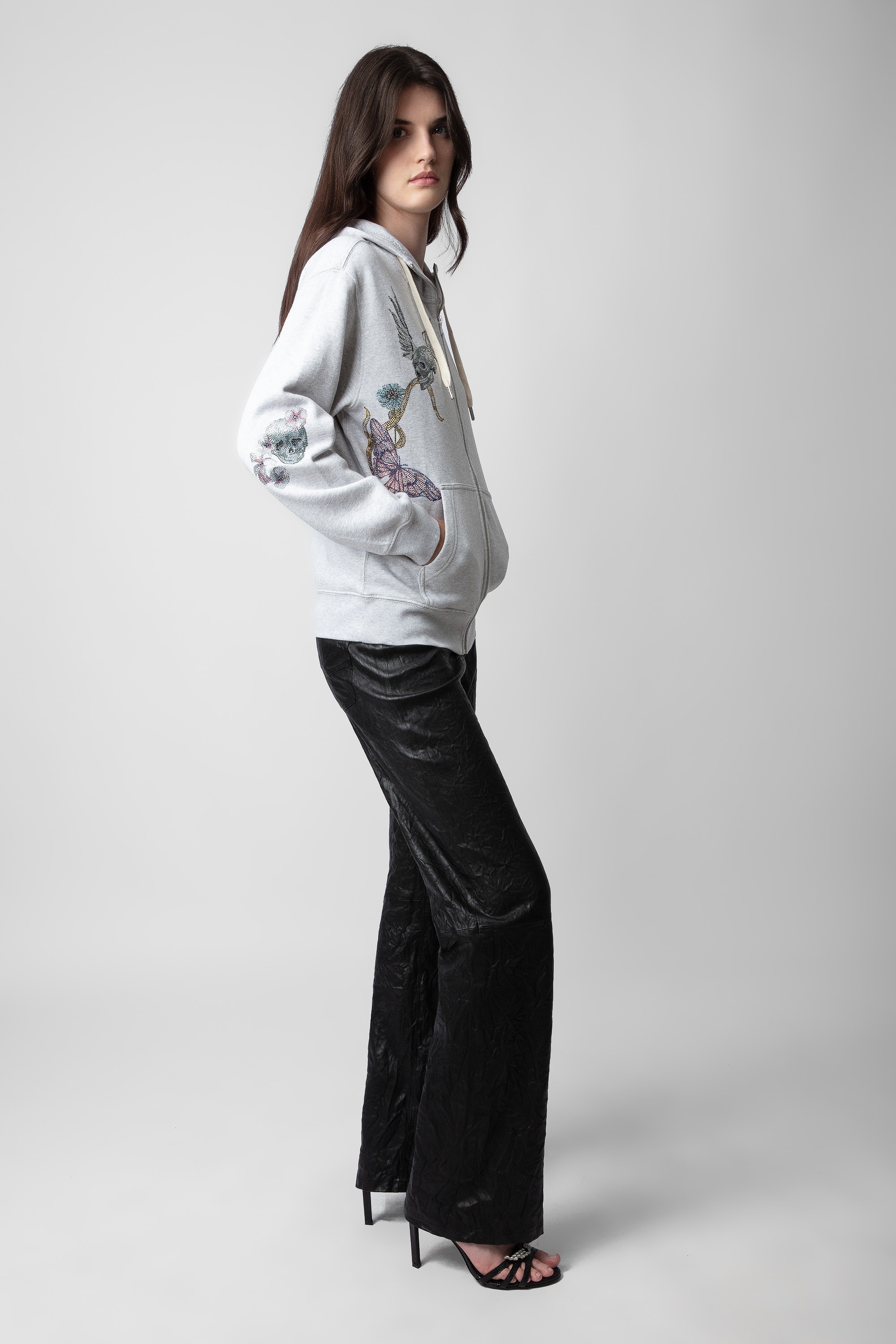 Harper Diamanté Hoodie - 4