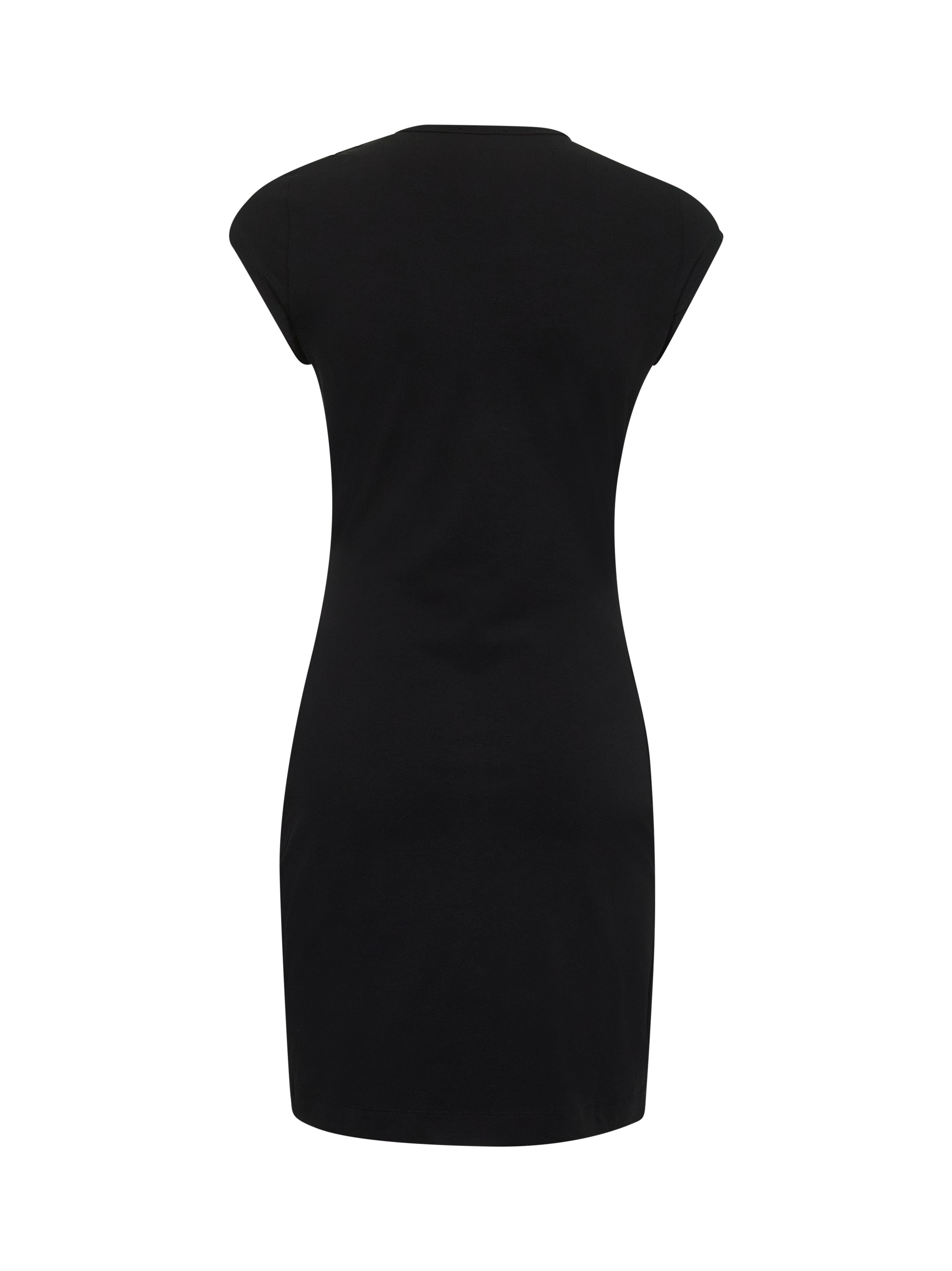 Diesel Women Black Stretch Cotton D-Angiel Mini Dress - 2