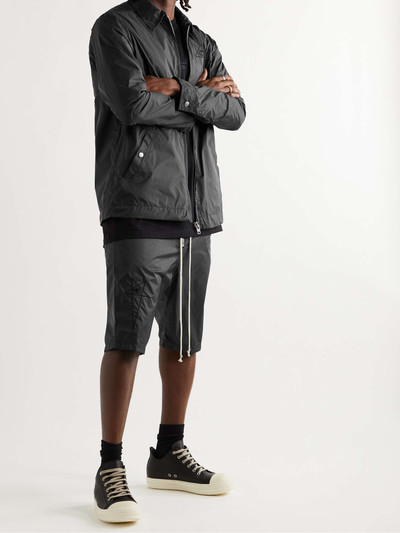 Rick Owens + Champion Pods Logo-Embroidered Recycled Nylon Drawstring Shorts outlook