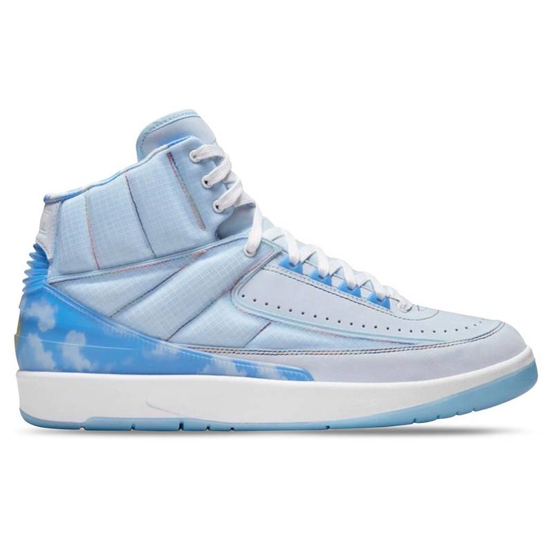 J BALVIN X AIR JORDAN 2 - CELESTINE BLUE/WHITE-MULTI-COLOR - 1