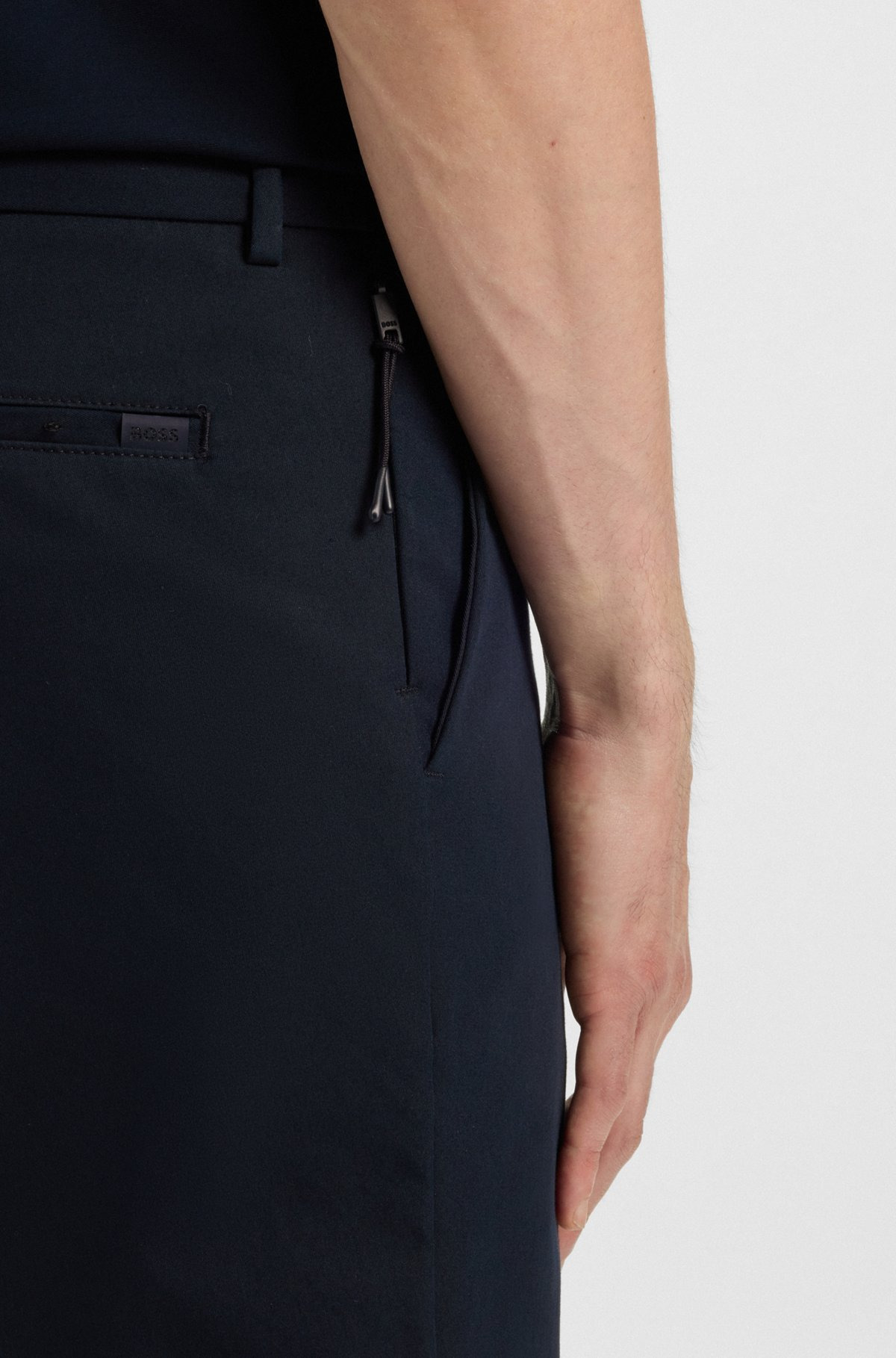 SLIM-FIT PANTS IN COTTON - 5