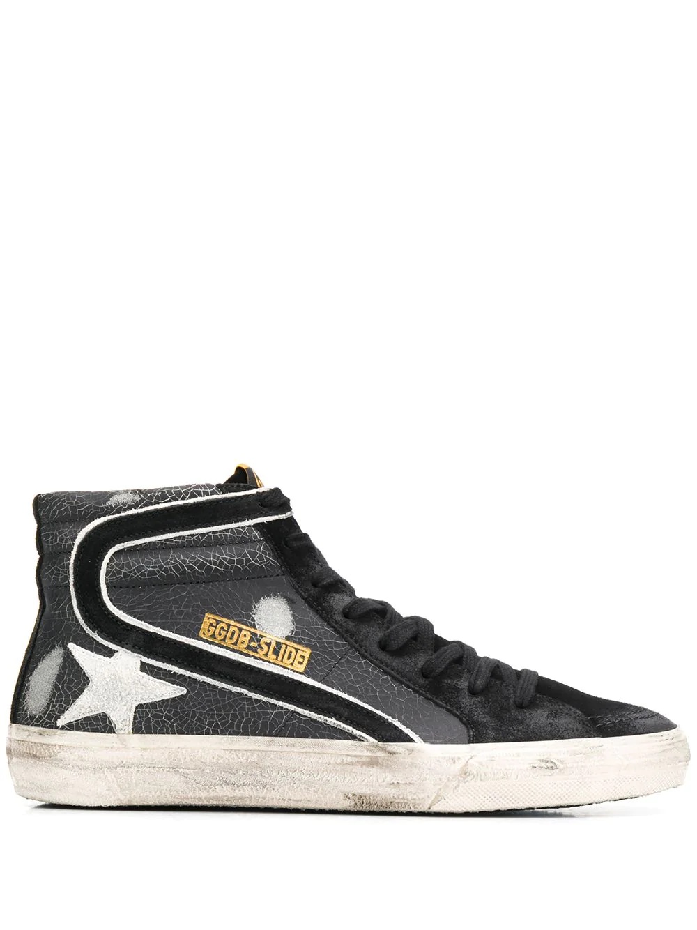 Slide high-top sneakers - 1