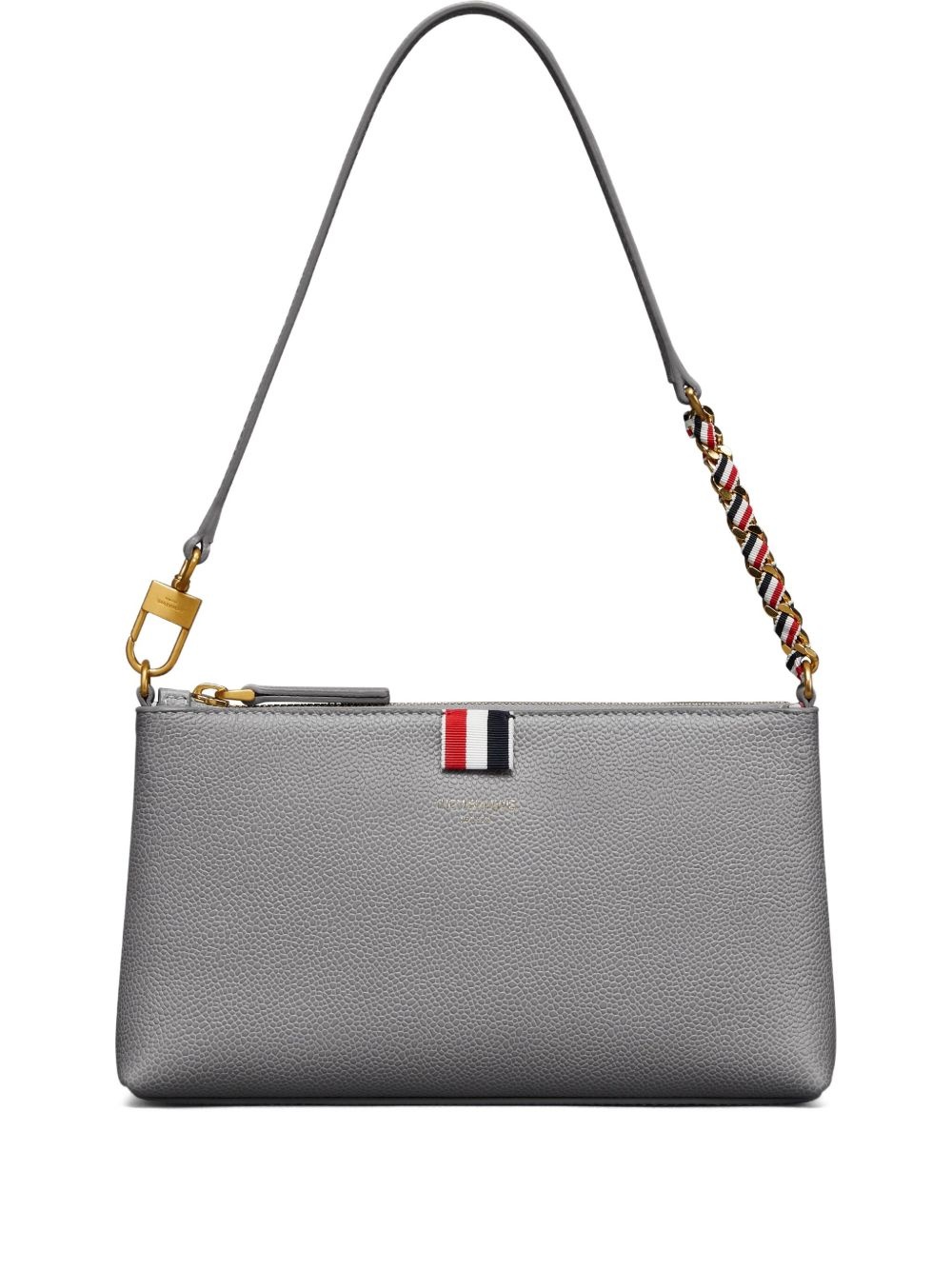 RWB stripe-detail shoulder bag - 1