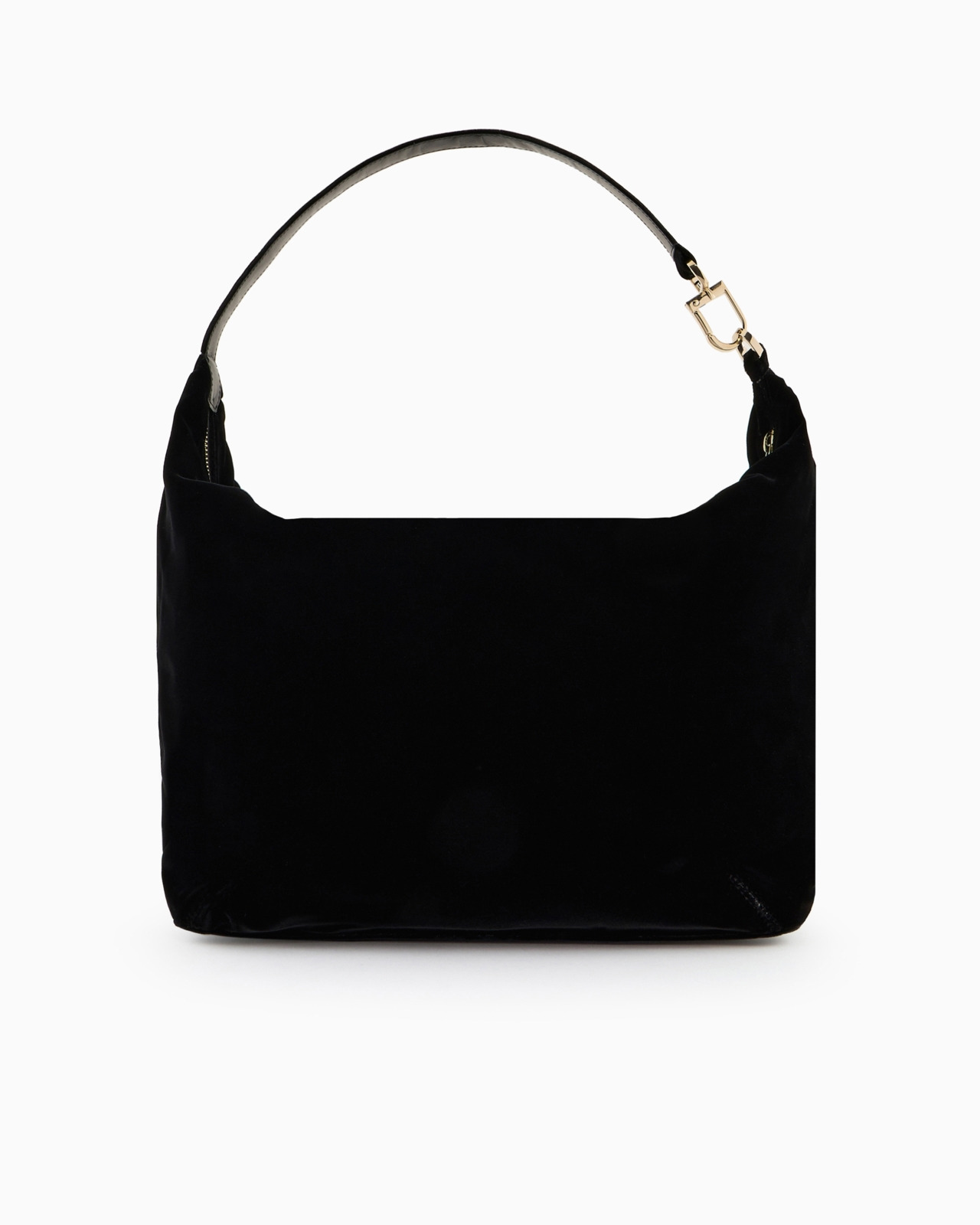 LA PRIMA SOFT LARGE HOBO BAG IN VELVET - 3