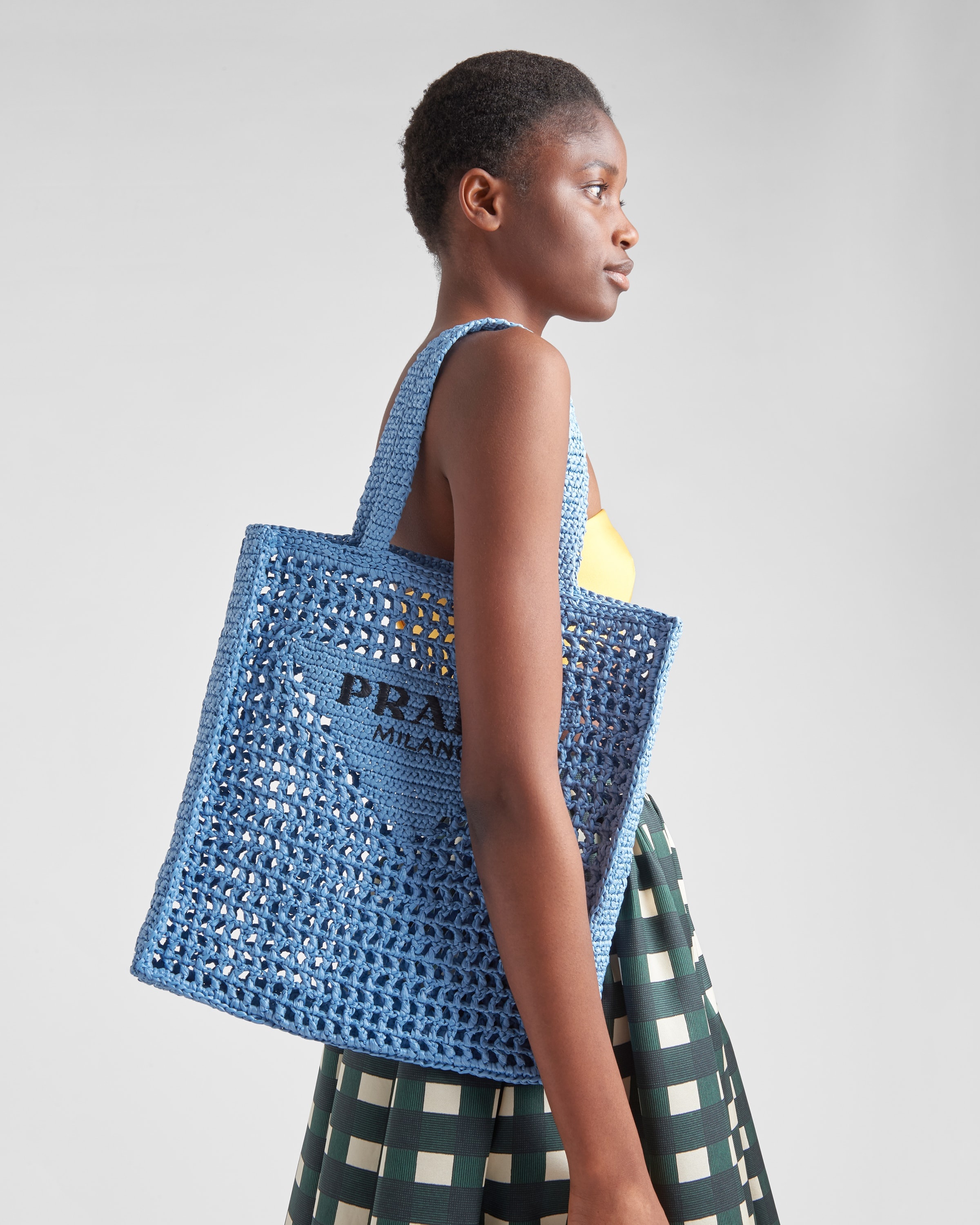 【PRADA】CROCHET TOTE BAG Prada Crochet Tote Bag Editor Tested & Reviewed 2024