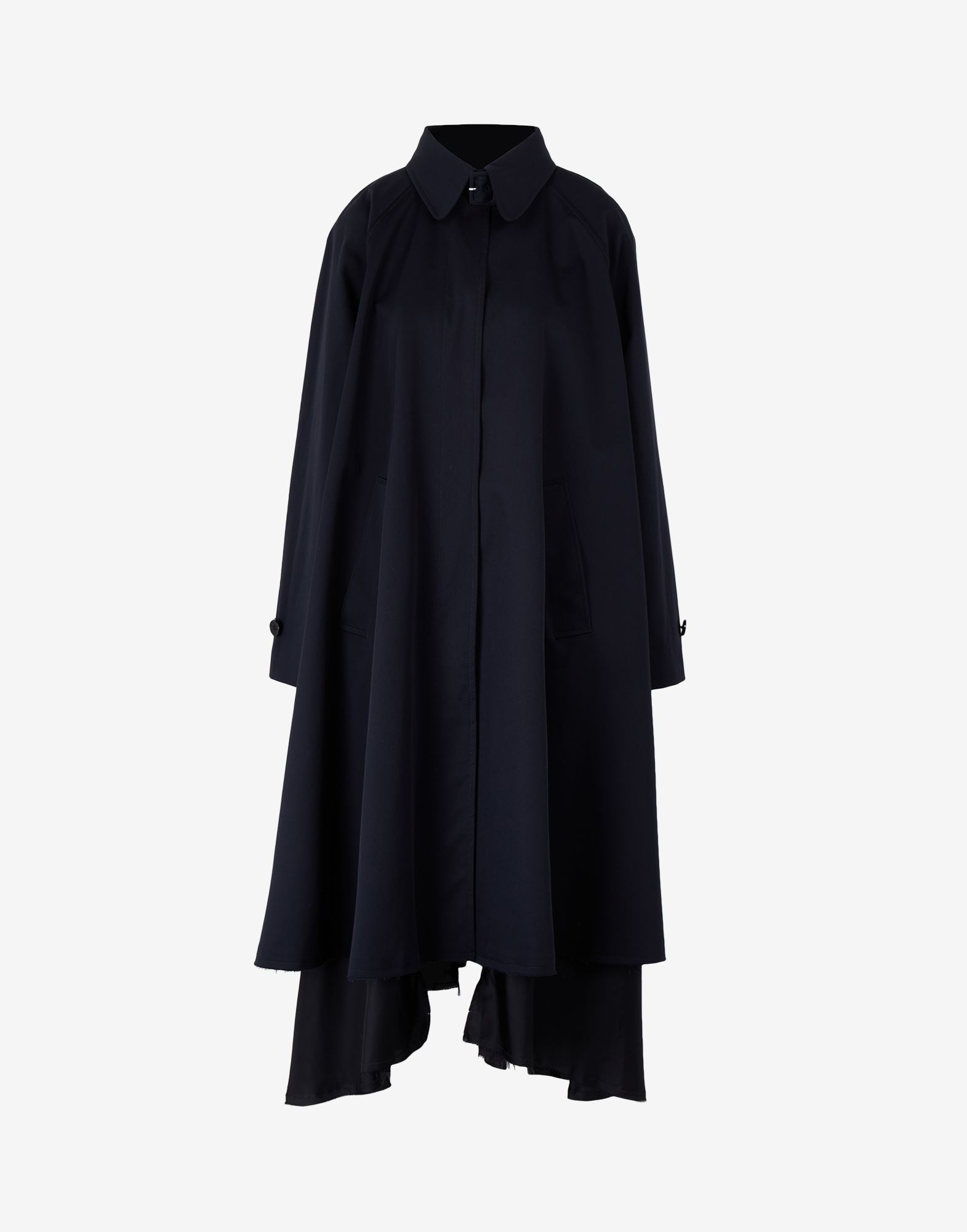 Twill trench coat - 1