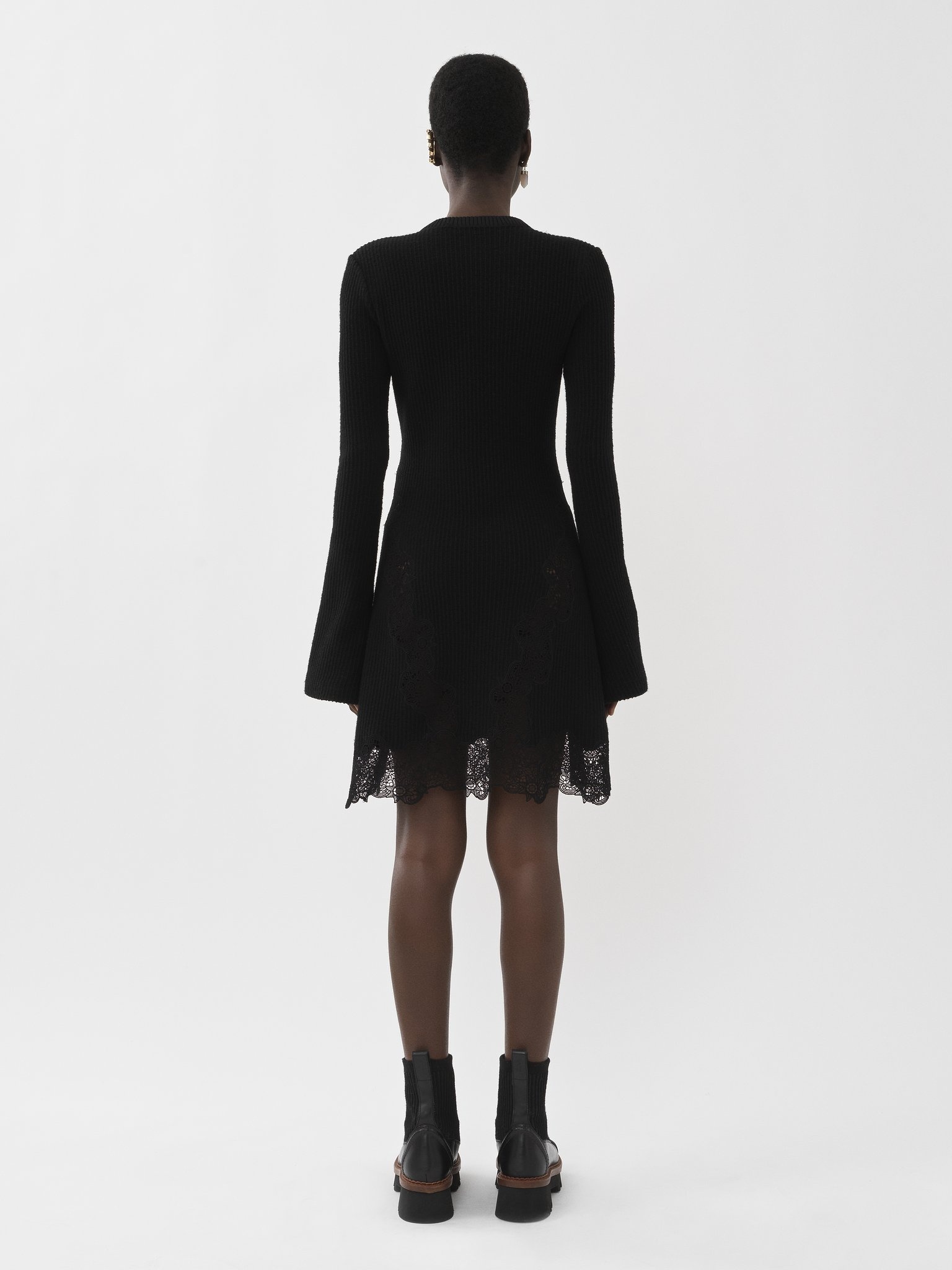 KNIT MINI DRESS - 4