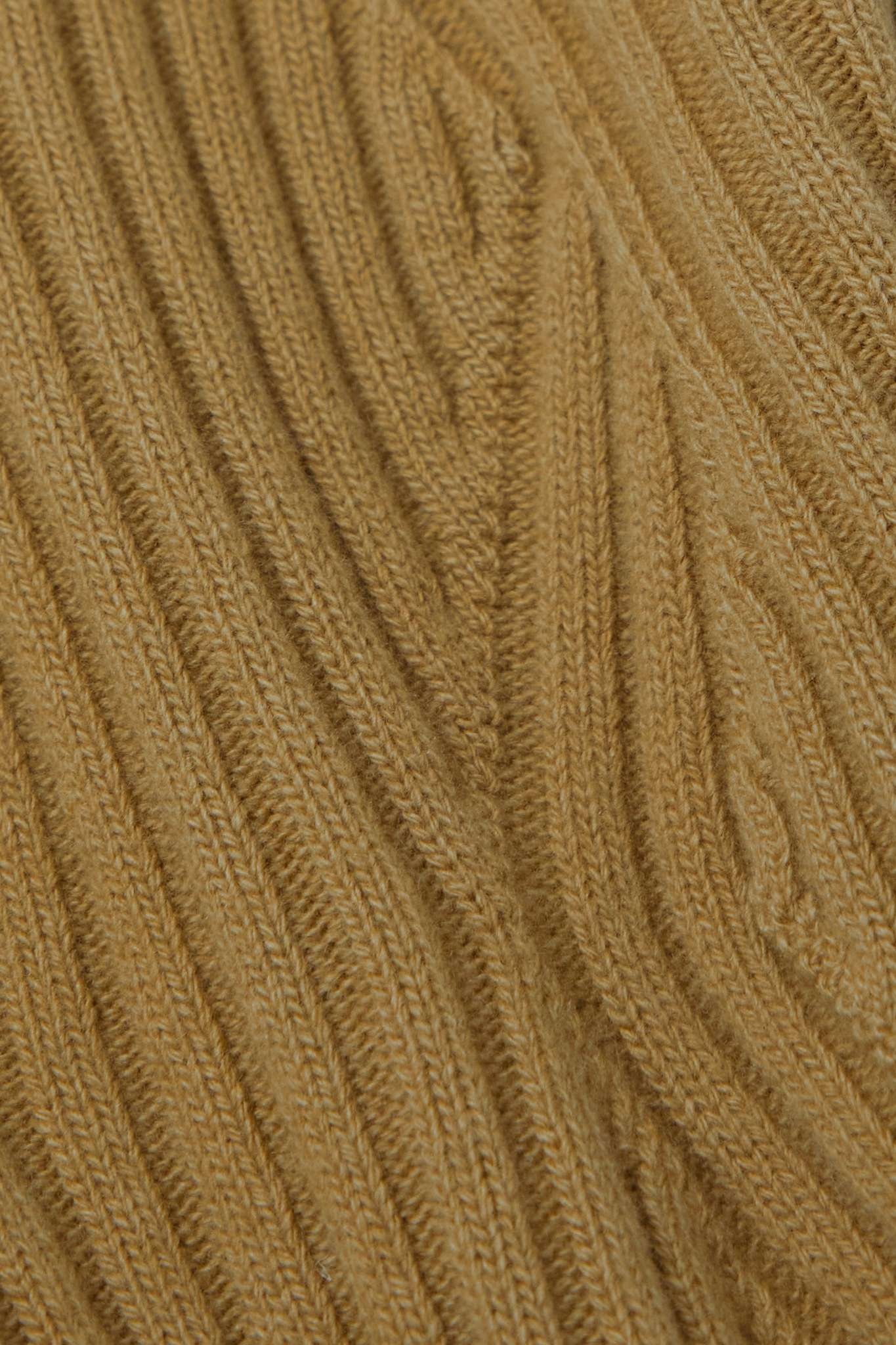 Ribbed wool and cashmere-blend sweater - 4