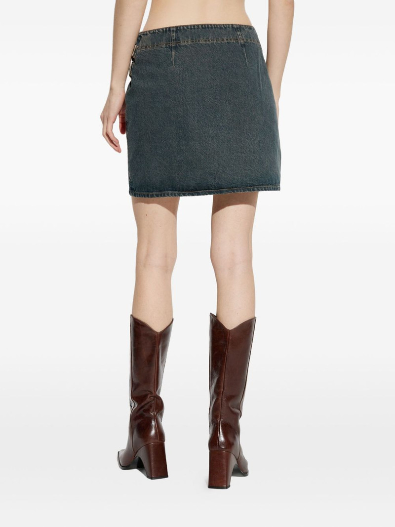 buckle mini skirt 4