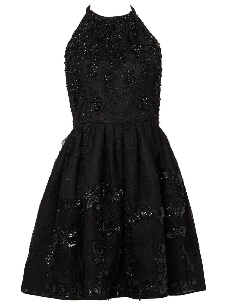embellished backless dress 1