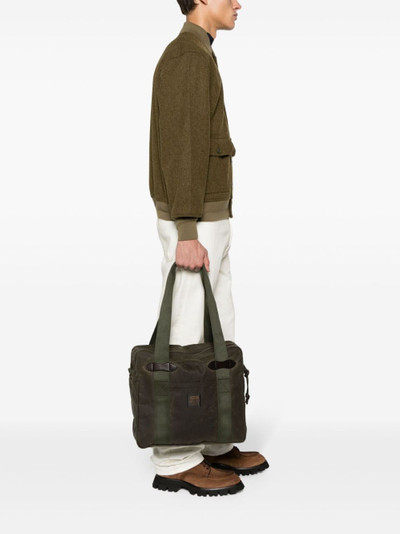 FILSON Cloth logo-patch tote bag outlook