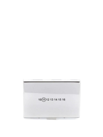 Maison Margiela logo-print cardholder outlook