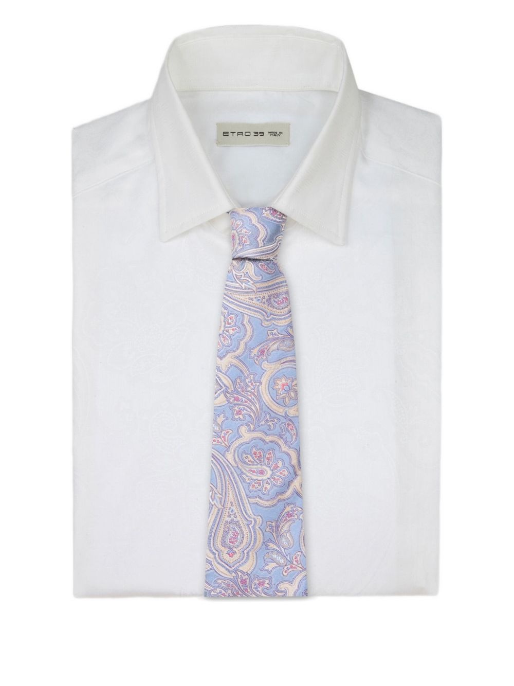 paisley-jacquard tie - 3