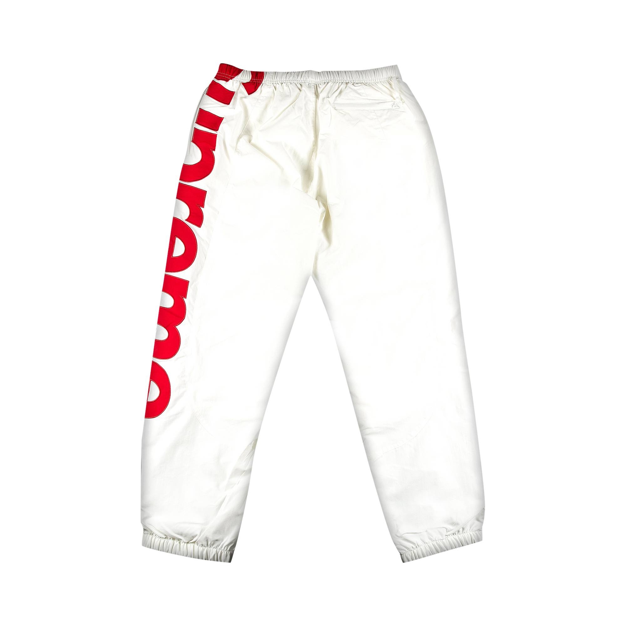 Supreme Spellout Track Pant 'White' - 2