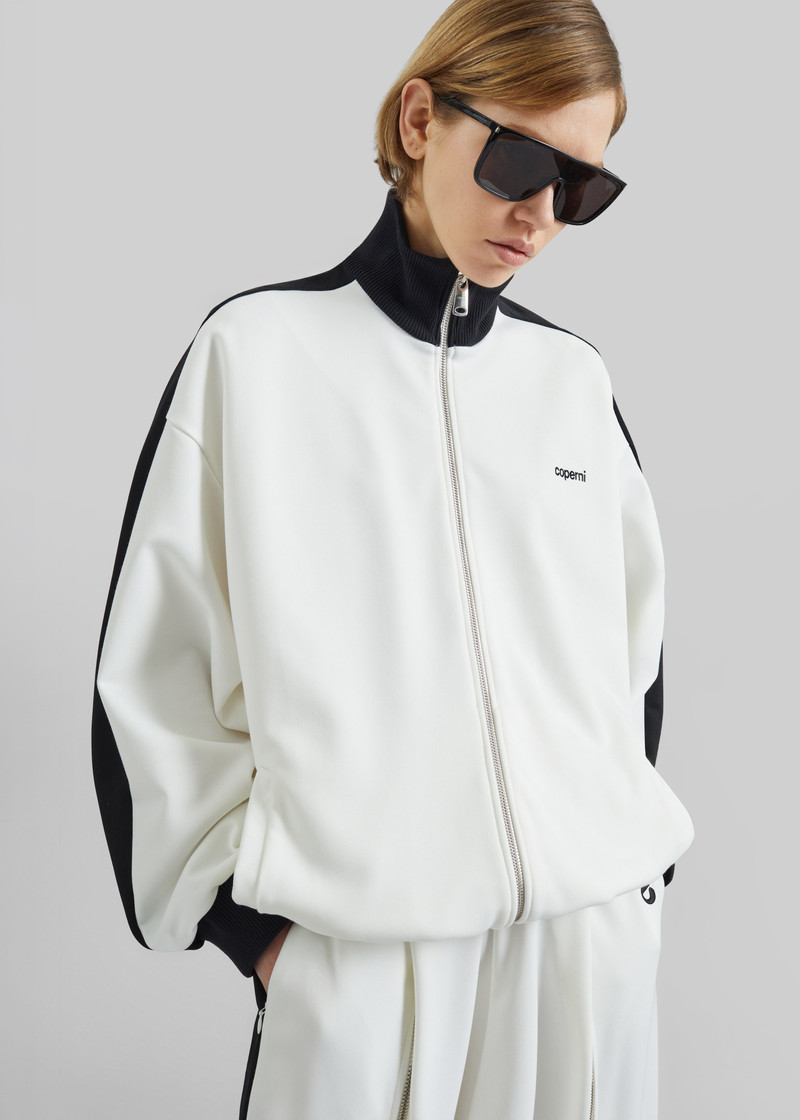 Coperni Oversized Track Jacket - White 3