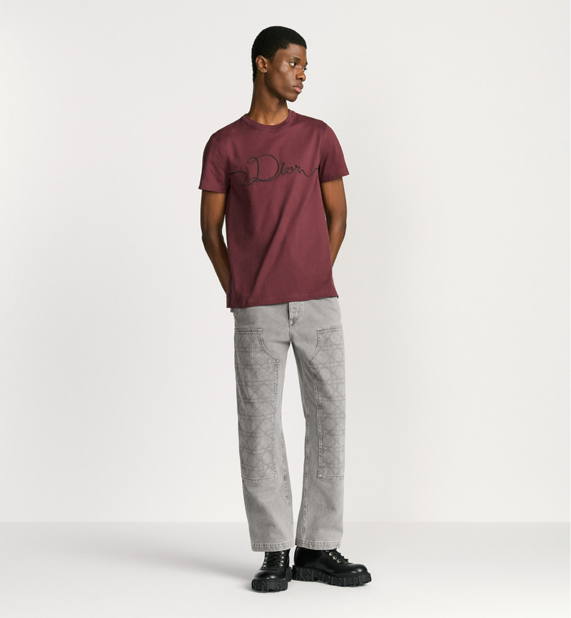Dior Ribbon T-Shirt, Regular Fit 4