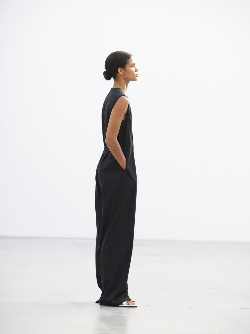 LIGHT WOOL MAX GABARDINE JUMPSUIT 3