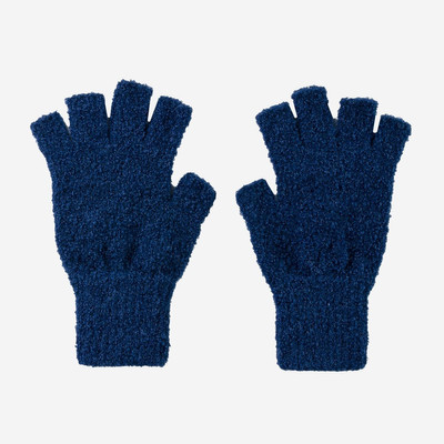 Iron Heart DEC-GLV-NAV Decka Fingerless Gloves - Navy Blue outlook