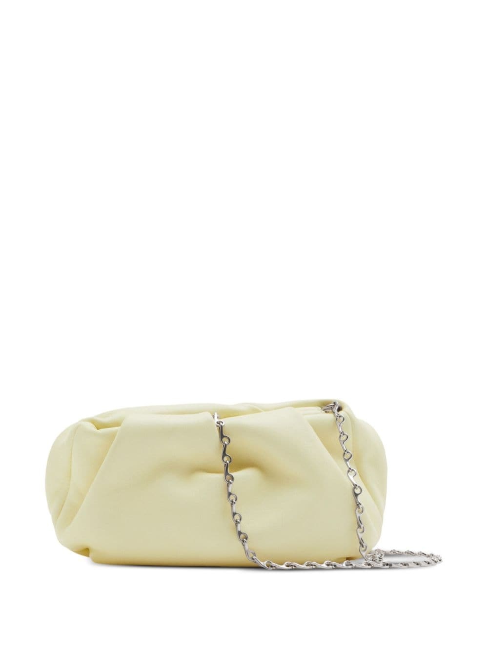 Rose Chain leather clutch bag - 2