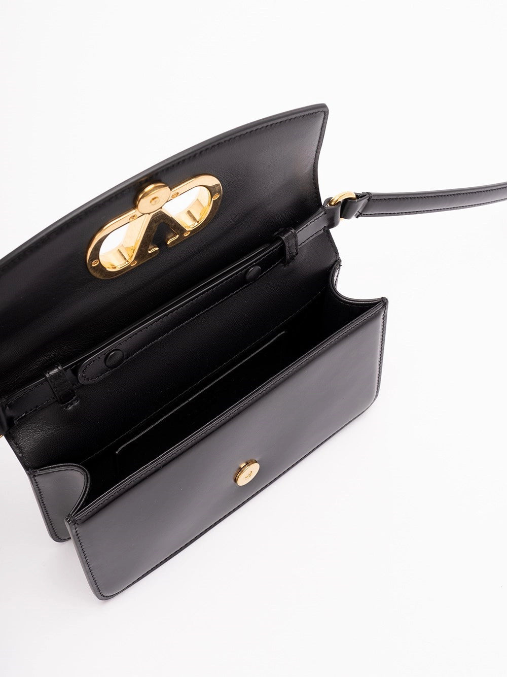 Valentino Garavani Men `Vain` Small Leather Clutch - 5