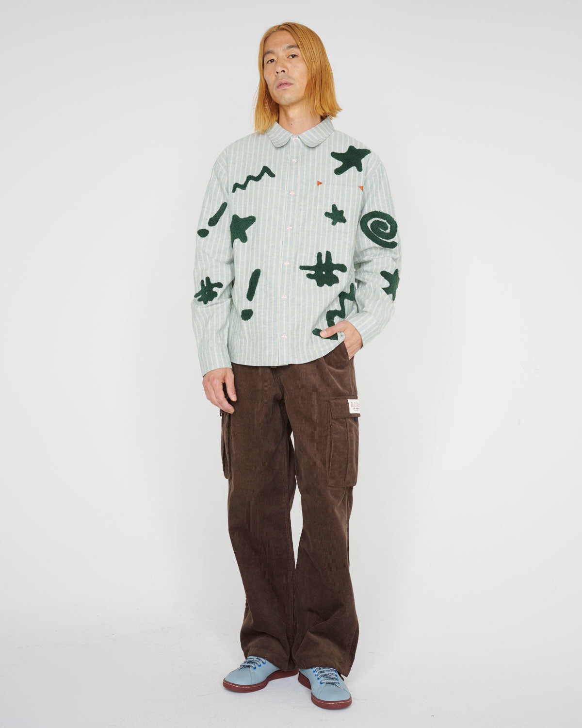 Micro Cord Flight Pant - Brown - 8