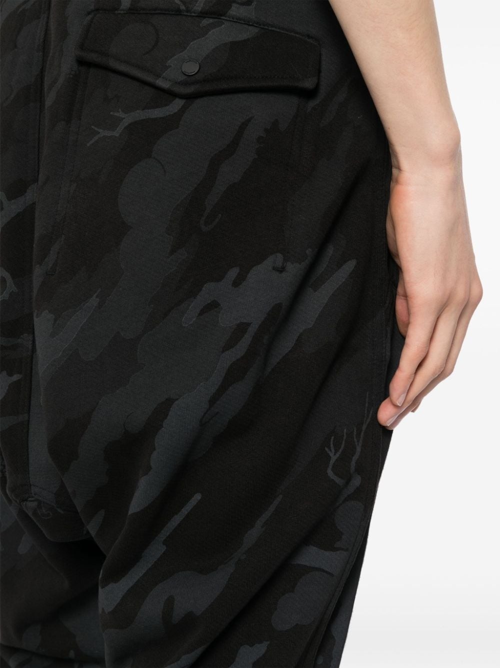 4519 Camo Shinobi organic cotton track trousers - 5