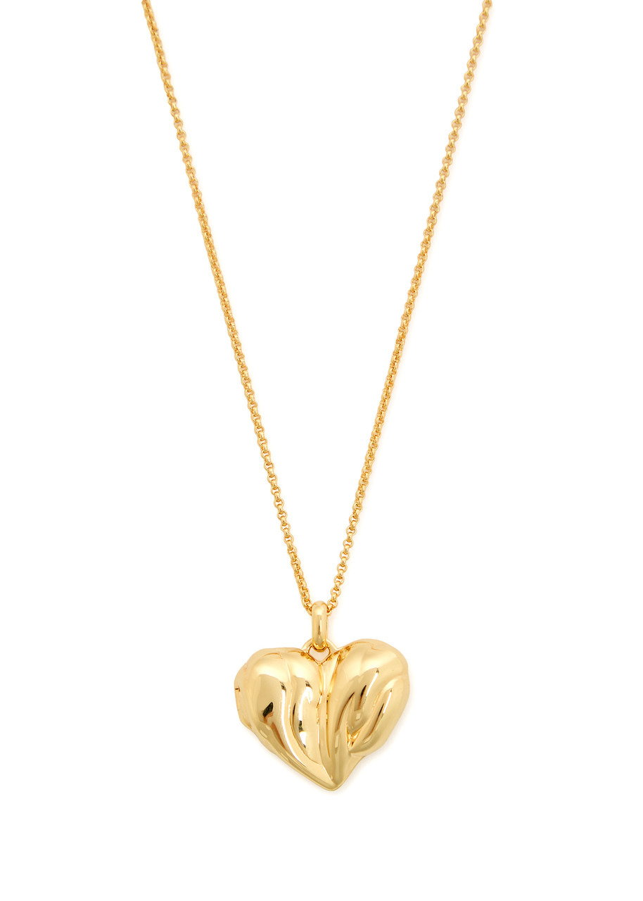 Completedworks Heart 18kt Gold-plated Locket Necklace - 1