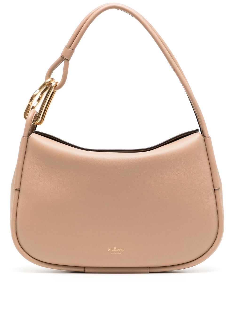 Link leather shoulder bag - 1