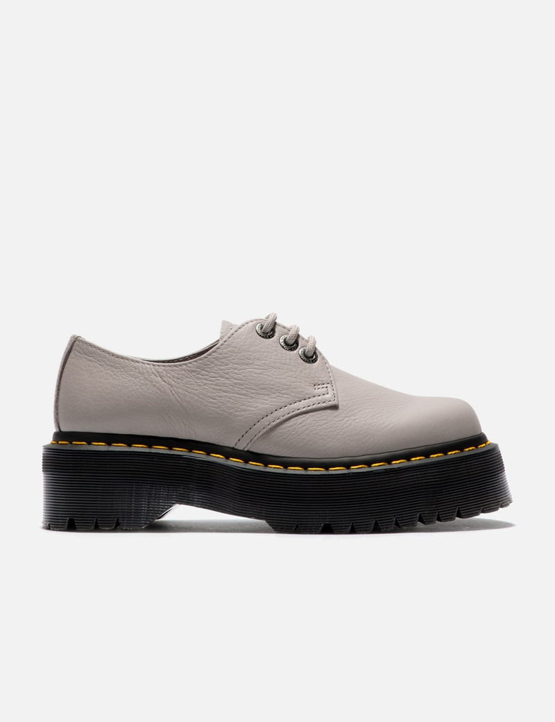 1461 QUAD II PISA LEATHER PLATFORM SHOES - 1