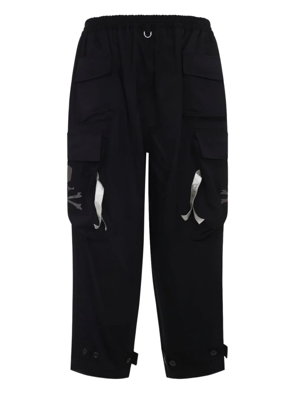 skull-print cargo pants - 1