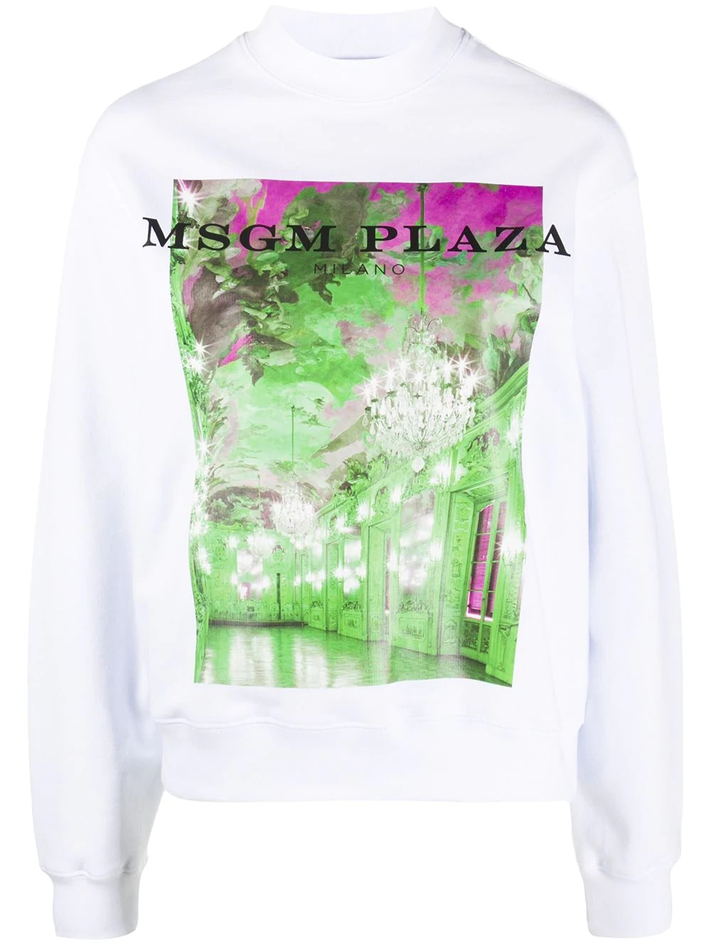 graphic-print sweatshirt - 1