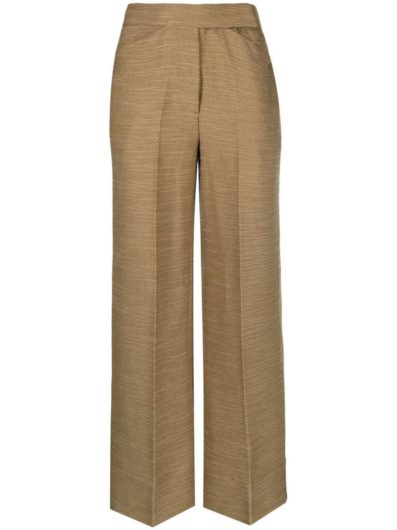 tailored straight-leg trousers 1