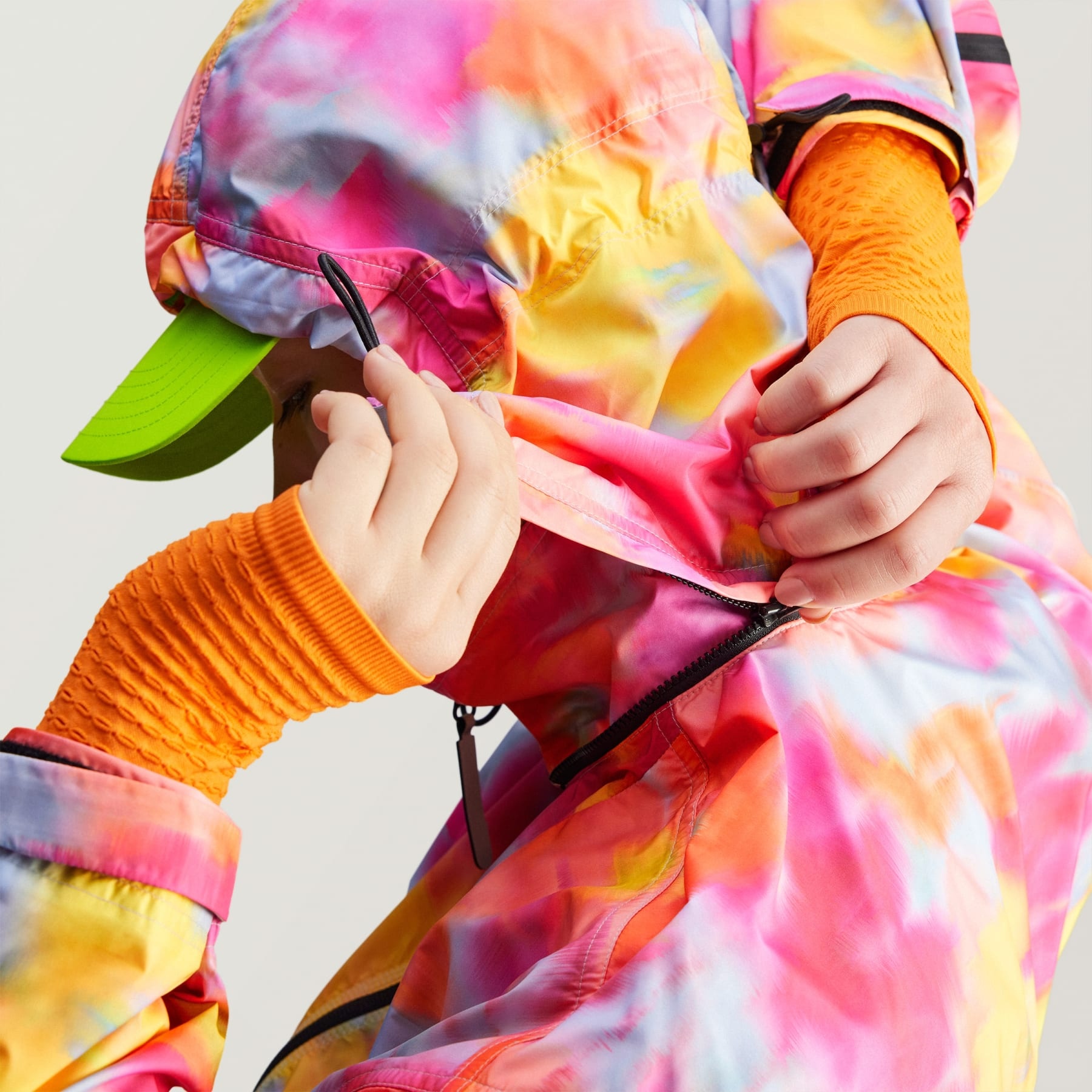 adidas by Stella McCartney Printed Long Parka - 9