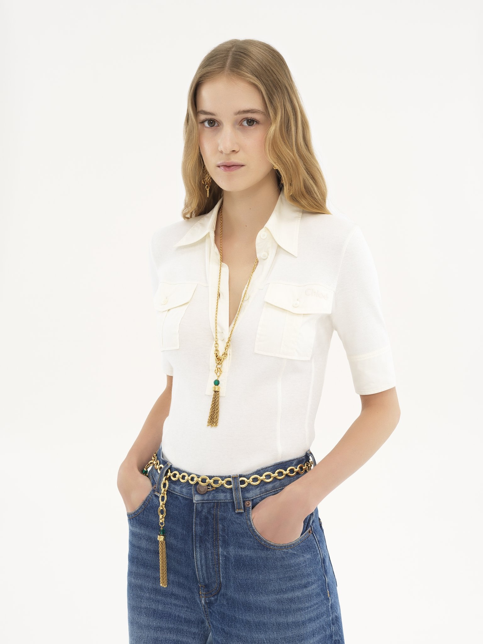 THE CHLOÉ POMPOMS NECKLACE - 2