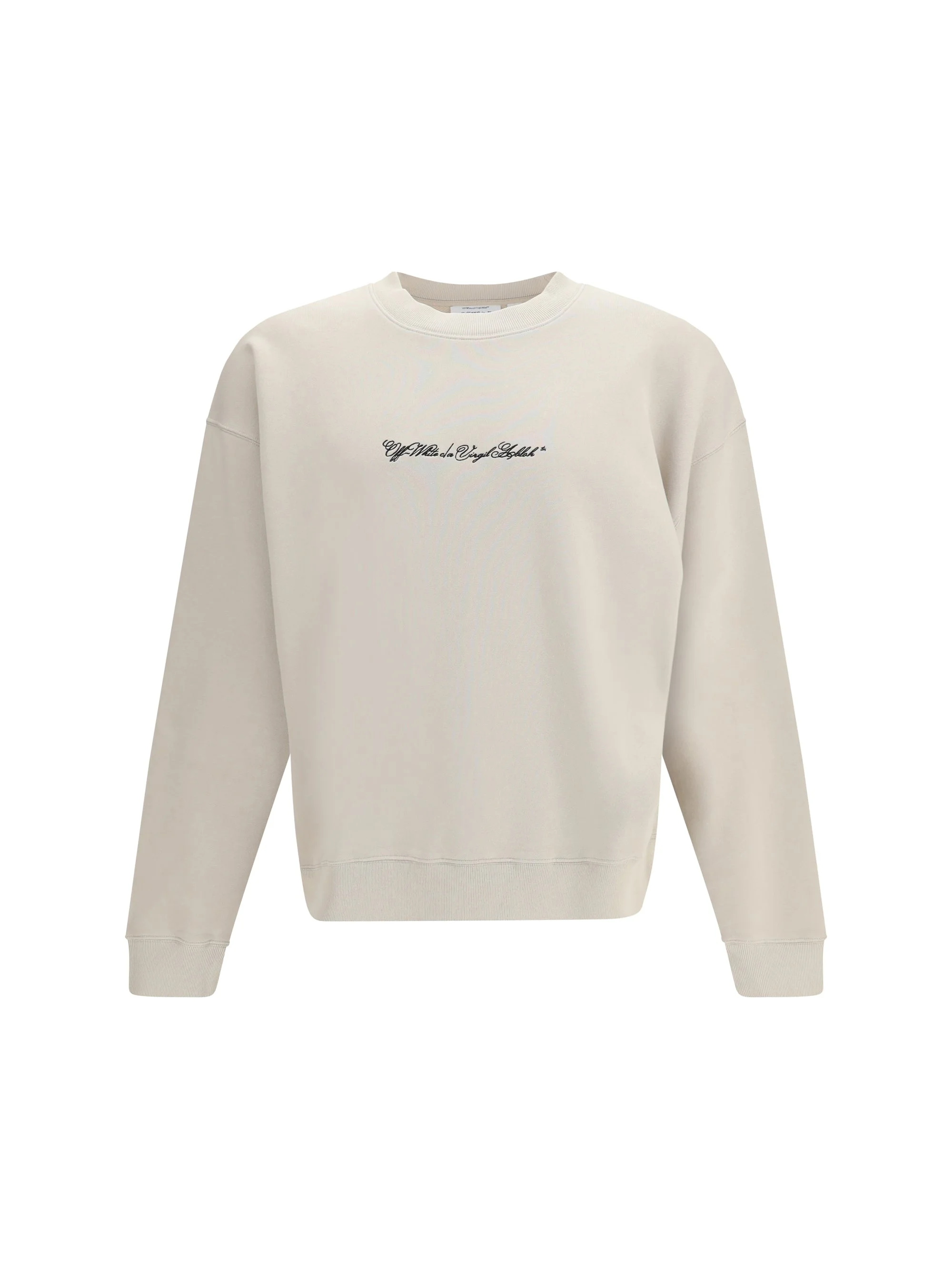 Off-White Men Script Arrow Crewneck Sweatshirt - 1