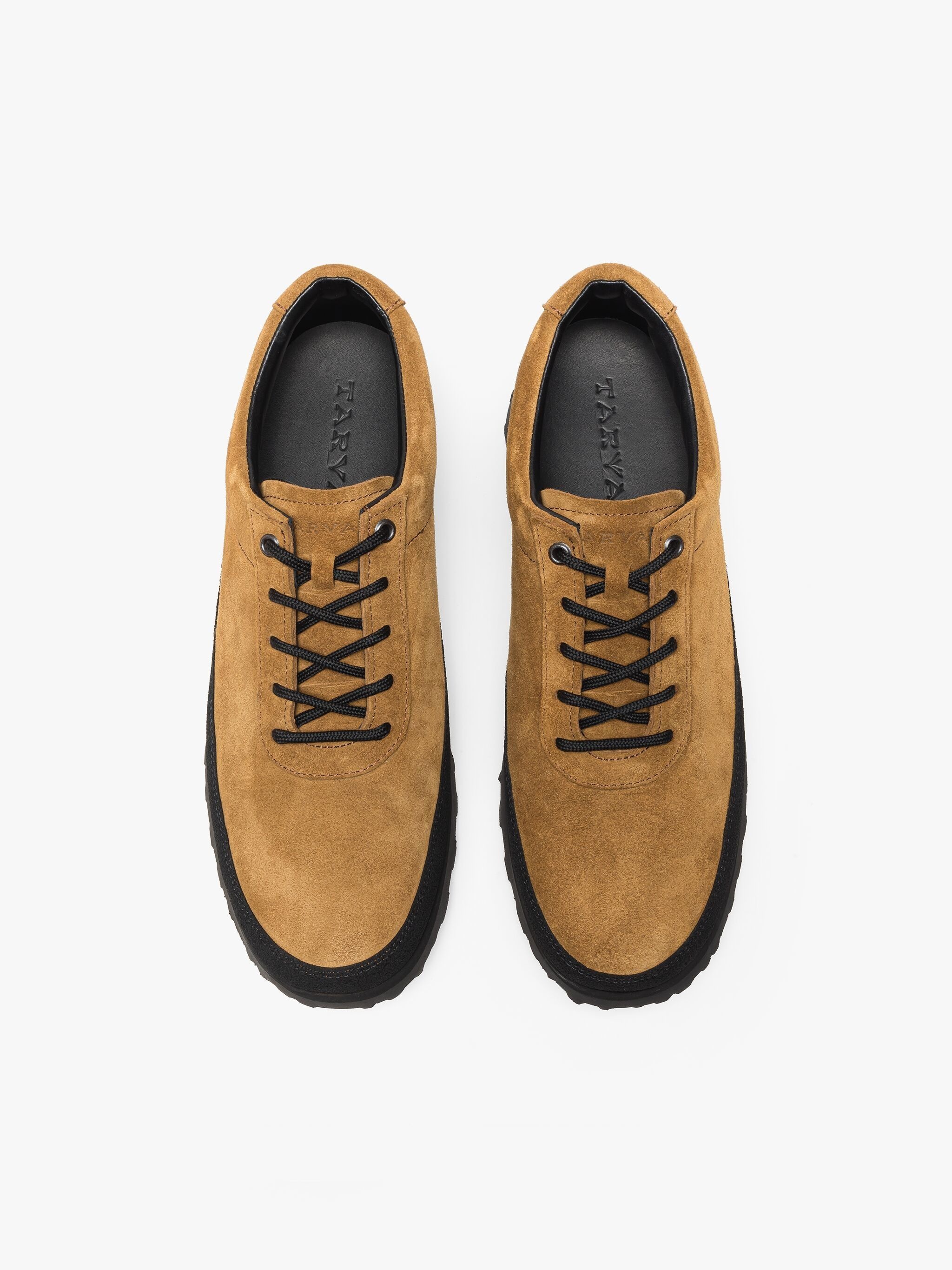 TARVAS DARK GREY SUEDE EXPLORER SHOES - 3