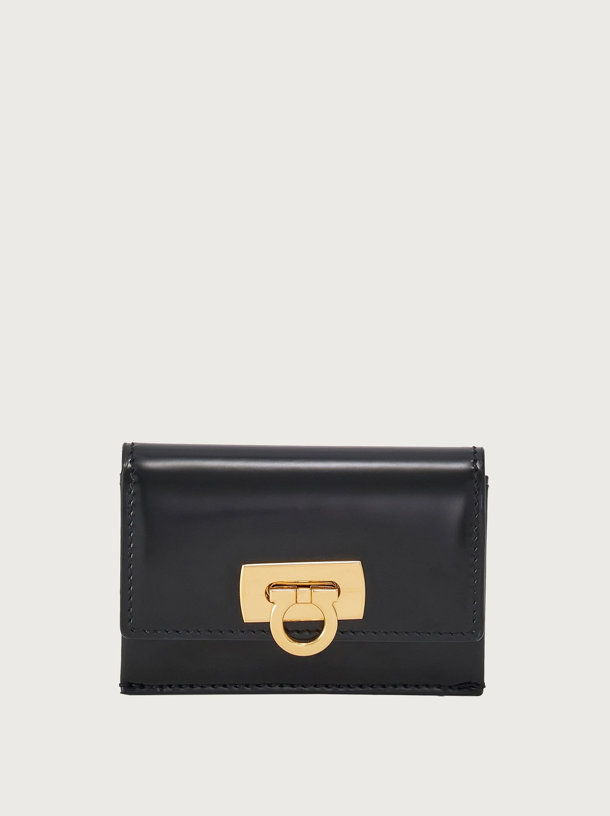 Credit card holder with Gancini clasp - 1