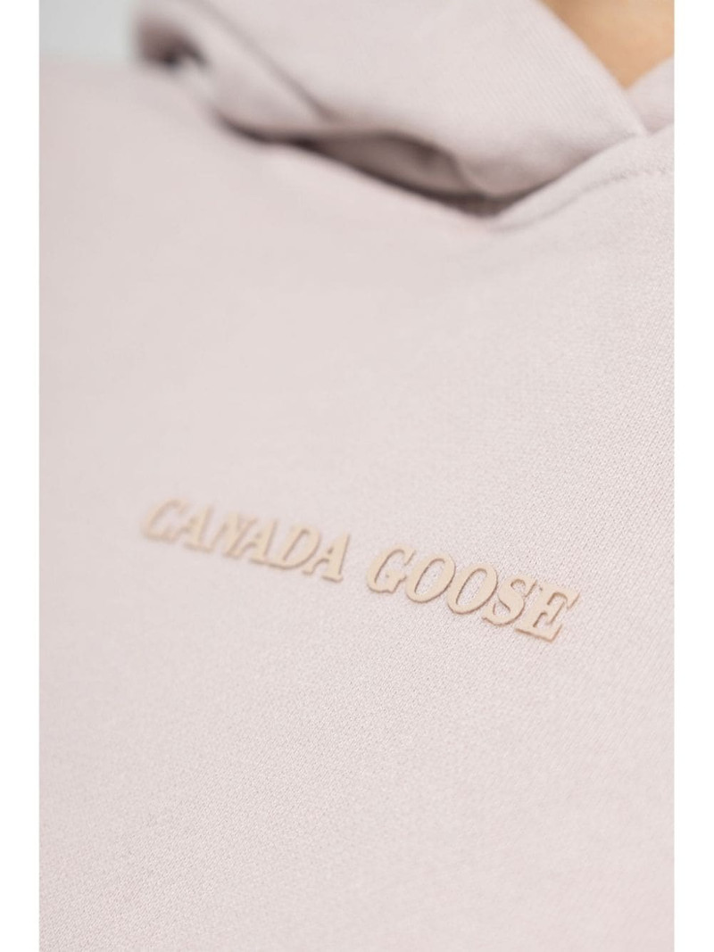 logo-print hoodie 5