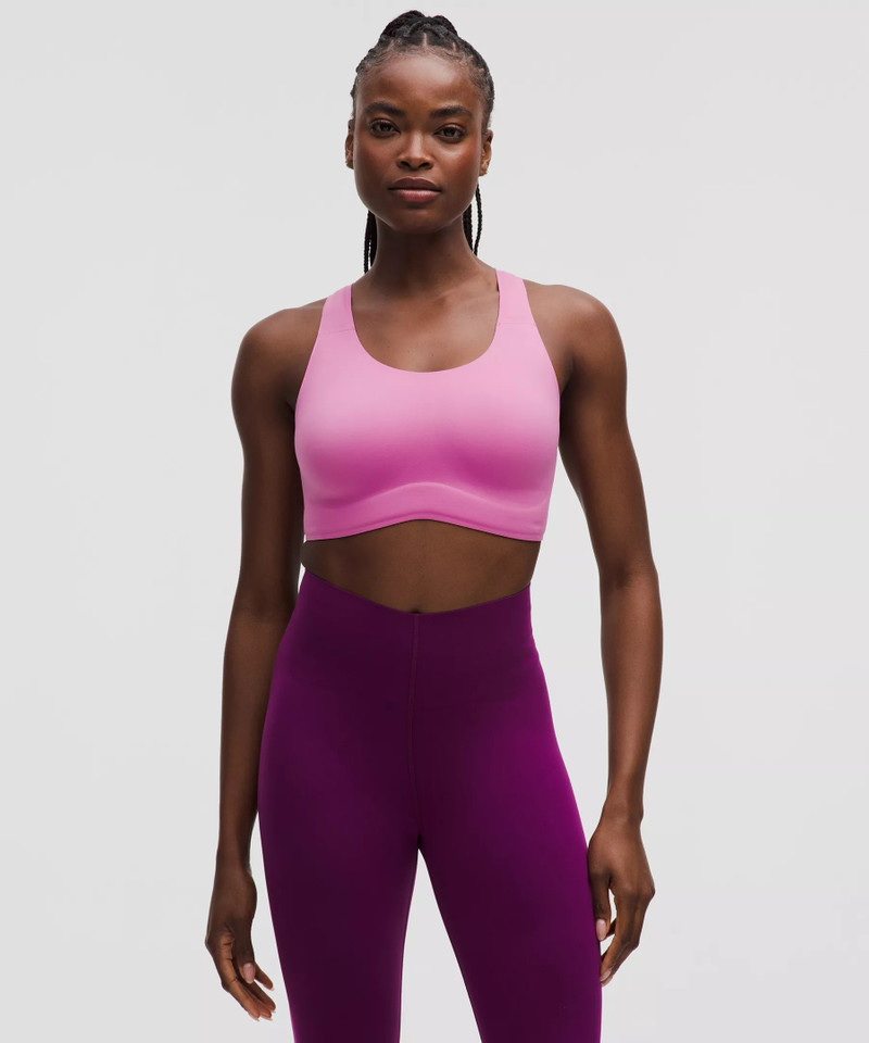 lululemon Go Further Bra with Support Code Technology *High Impact, C/D Cup 1
