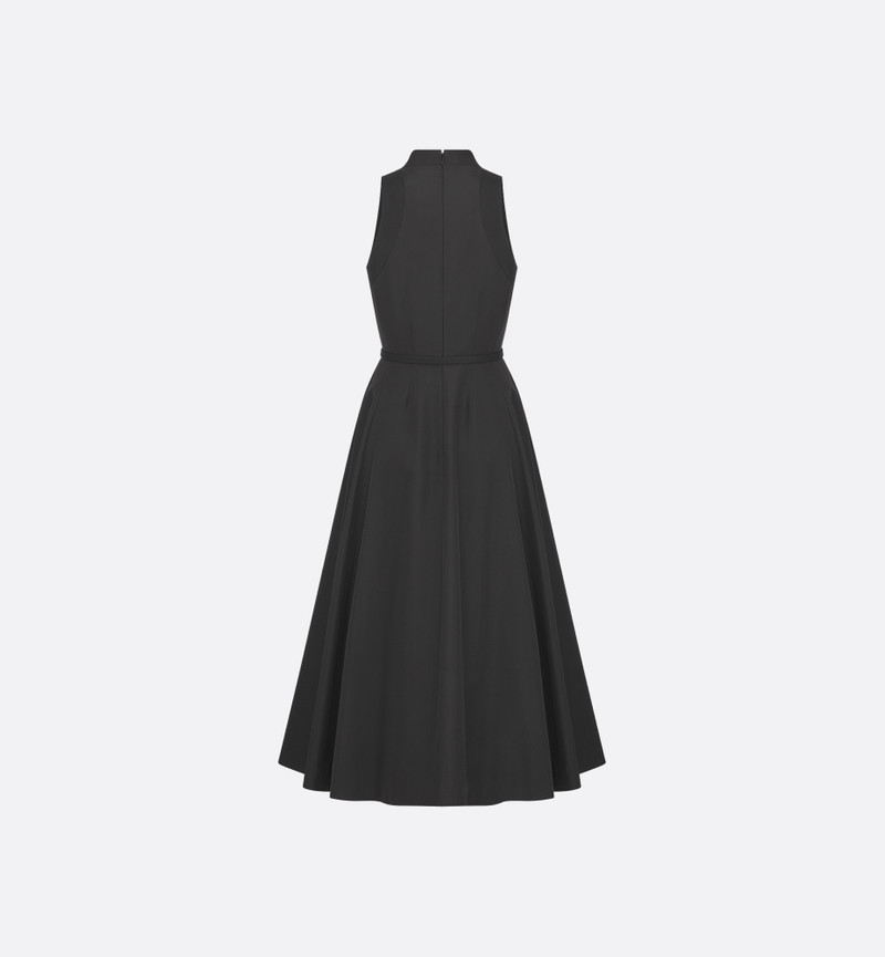 Dior Mid-Length Flared Dress with Belt outlook