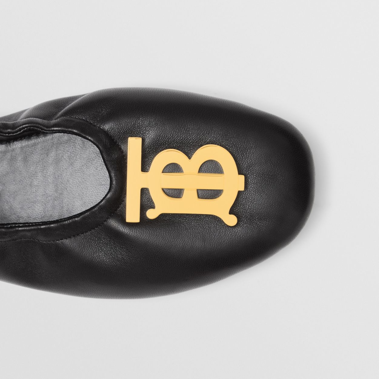 Monogram Motif Lambskin Ballerinas - 2