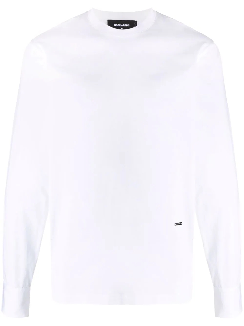 logo-print long-sleeved T-shirt - 1