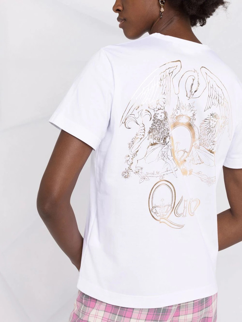 graphic-print round-neck T-shirt 5