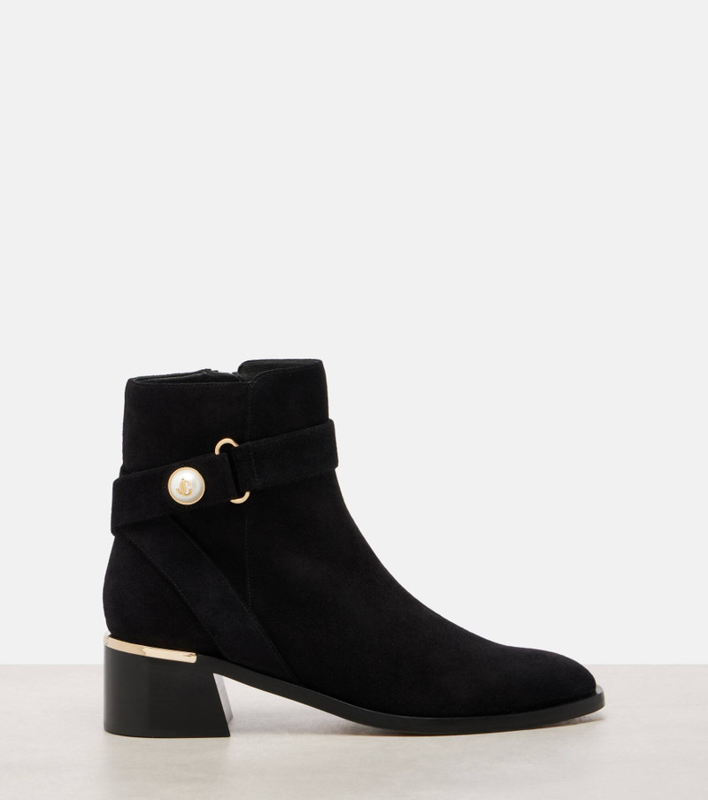 Noor 45 suede ankle boots 4