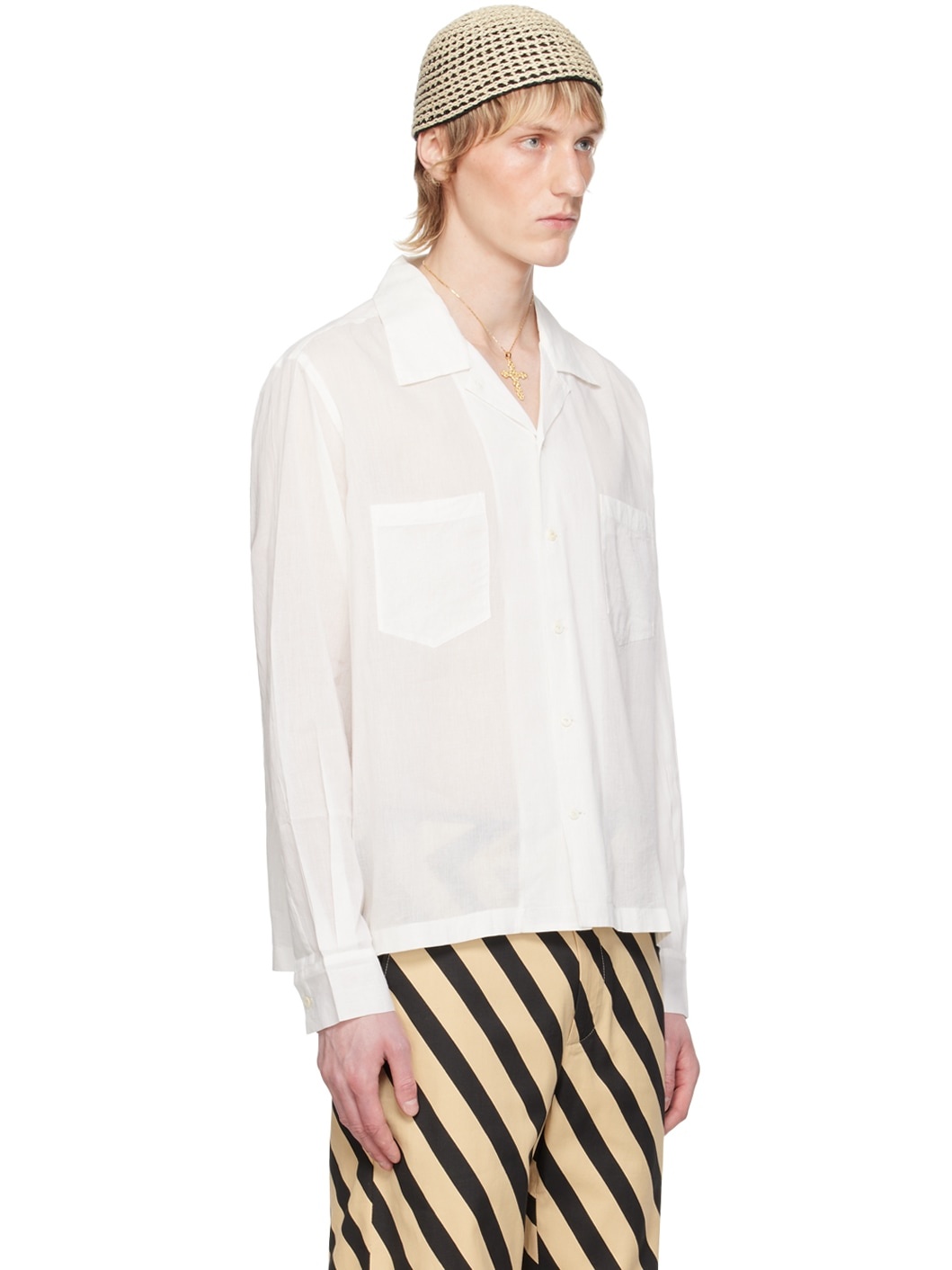 White Boxy Shirt - 2