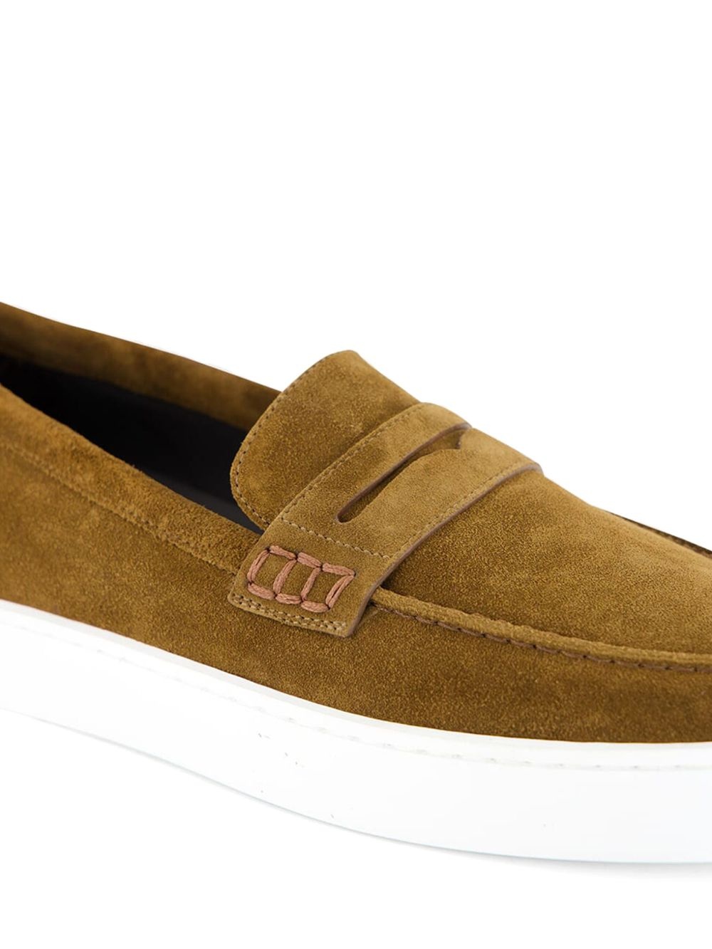 penny-suede loafers - 5