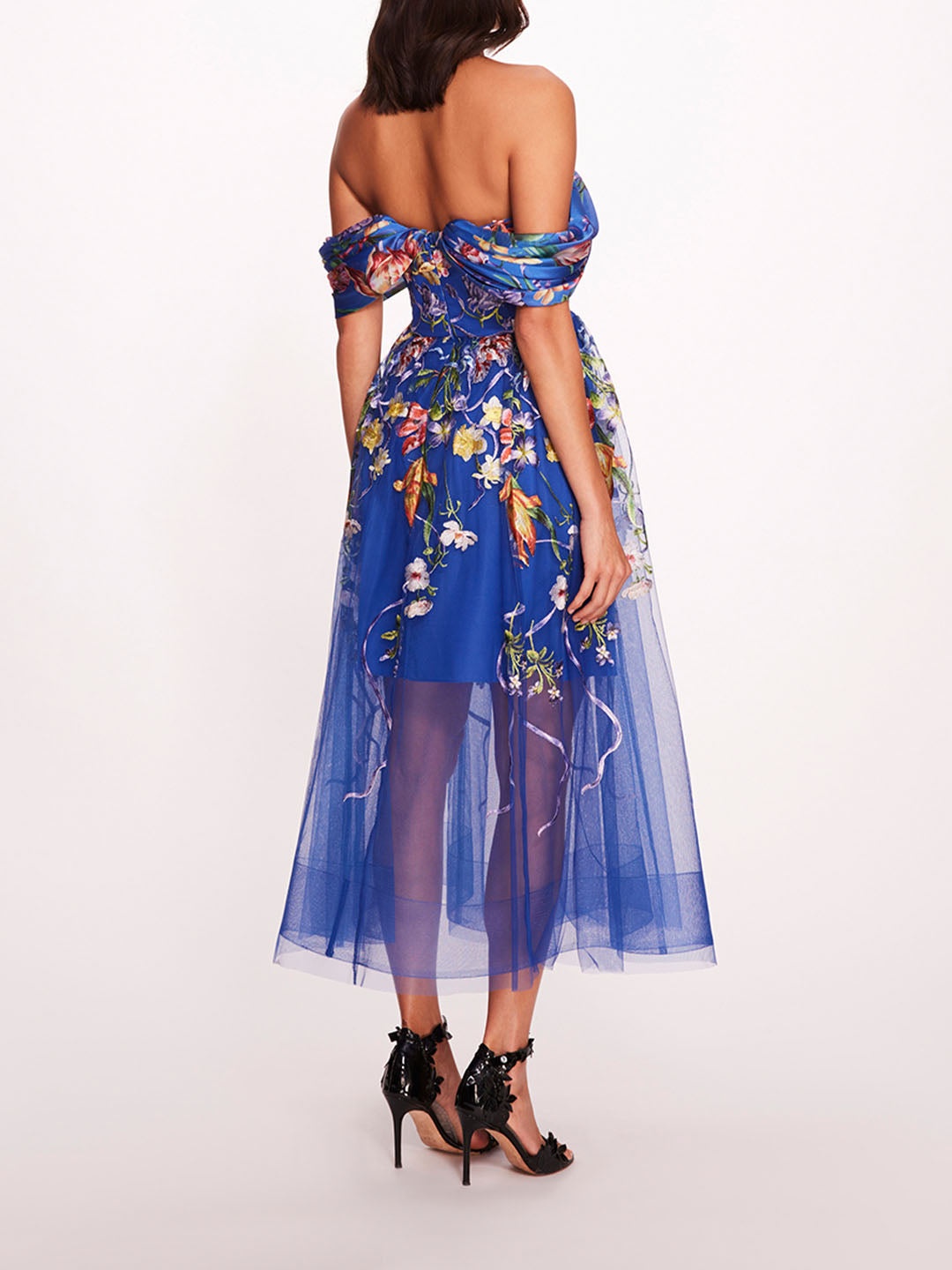 RIBBONS MIDI DRESS - 2